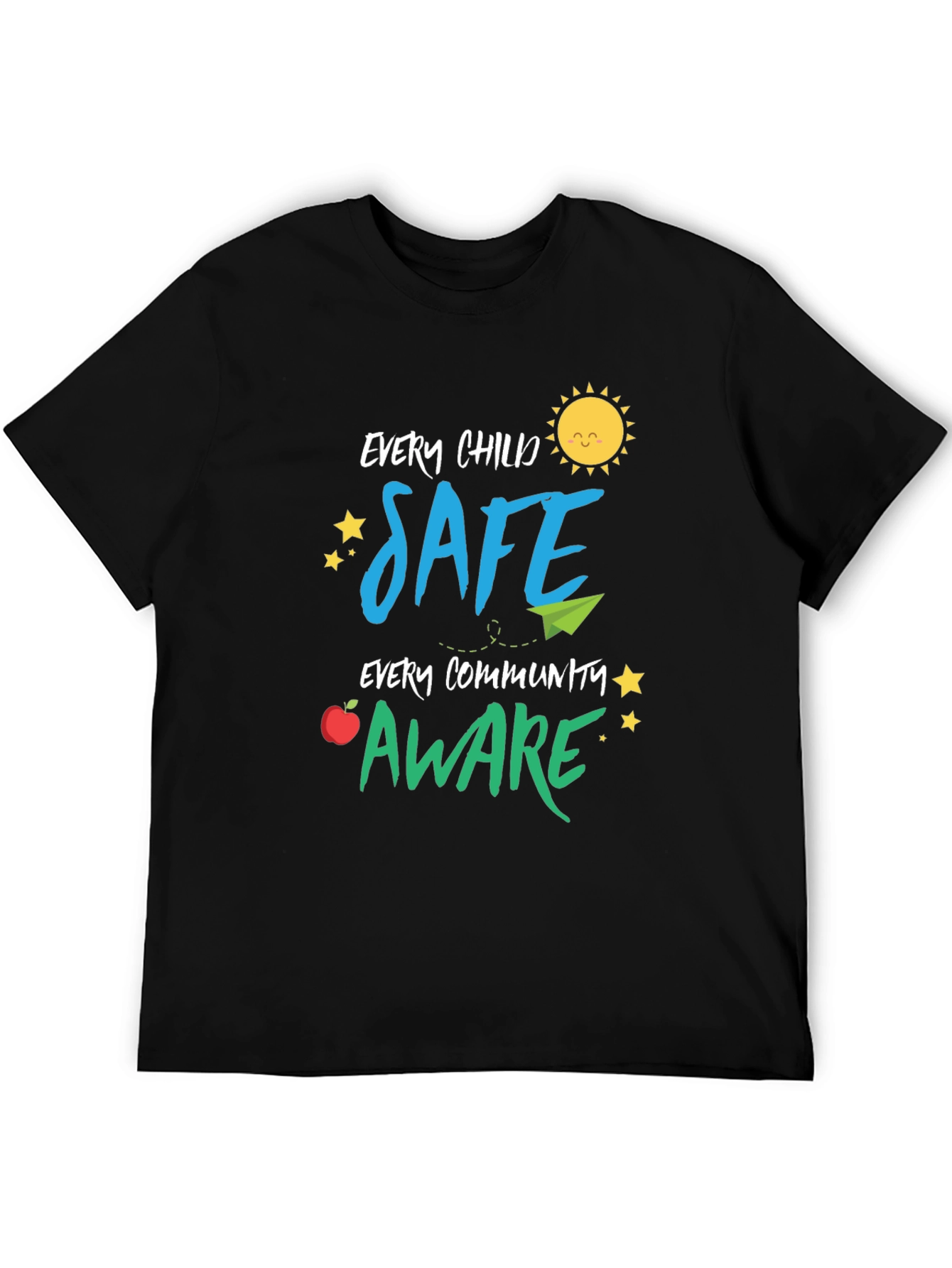 Every Child Safe Aware Graphic T-Shirt