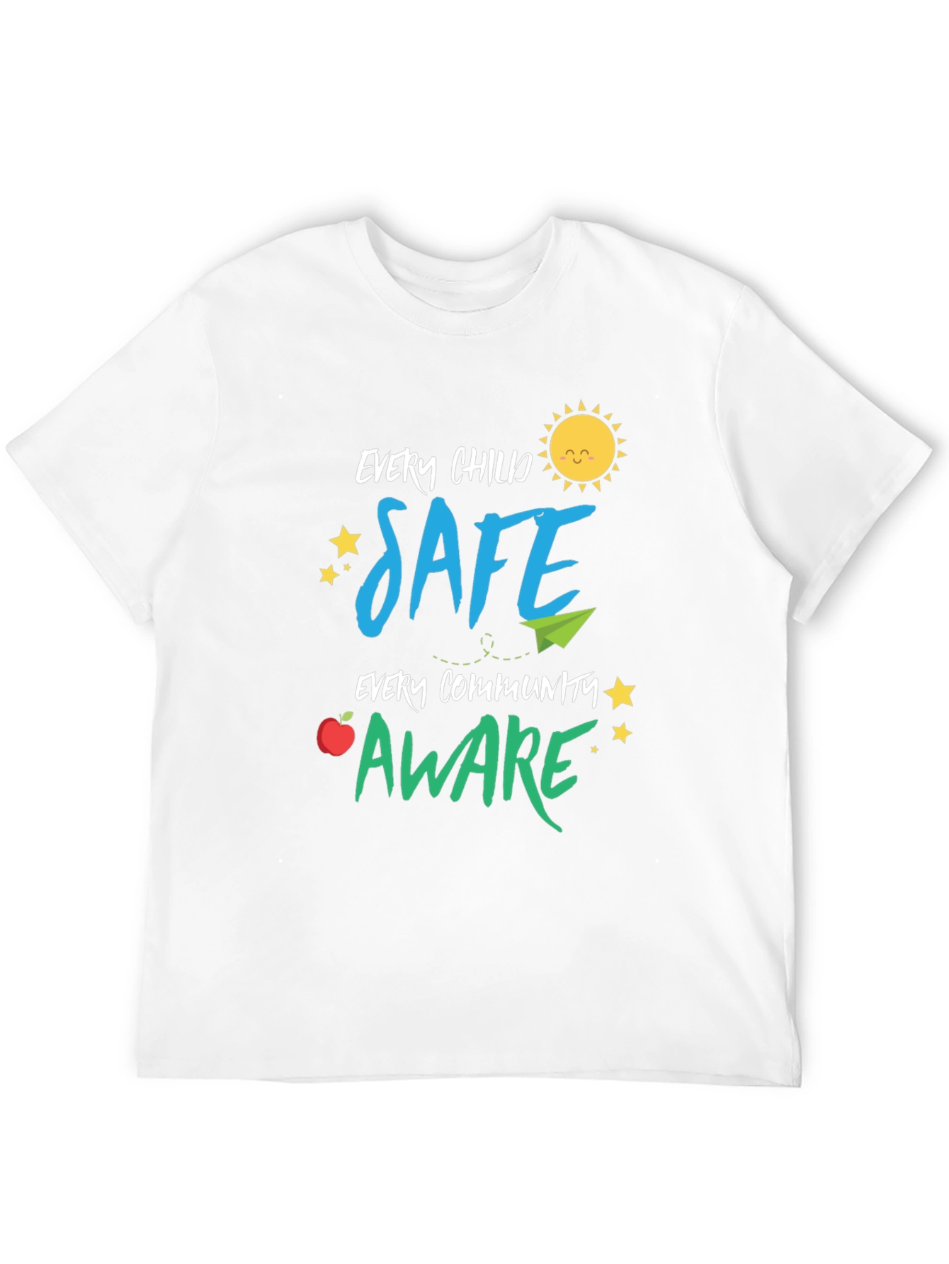 Every Child Safe Aware Graphic T-Shirt