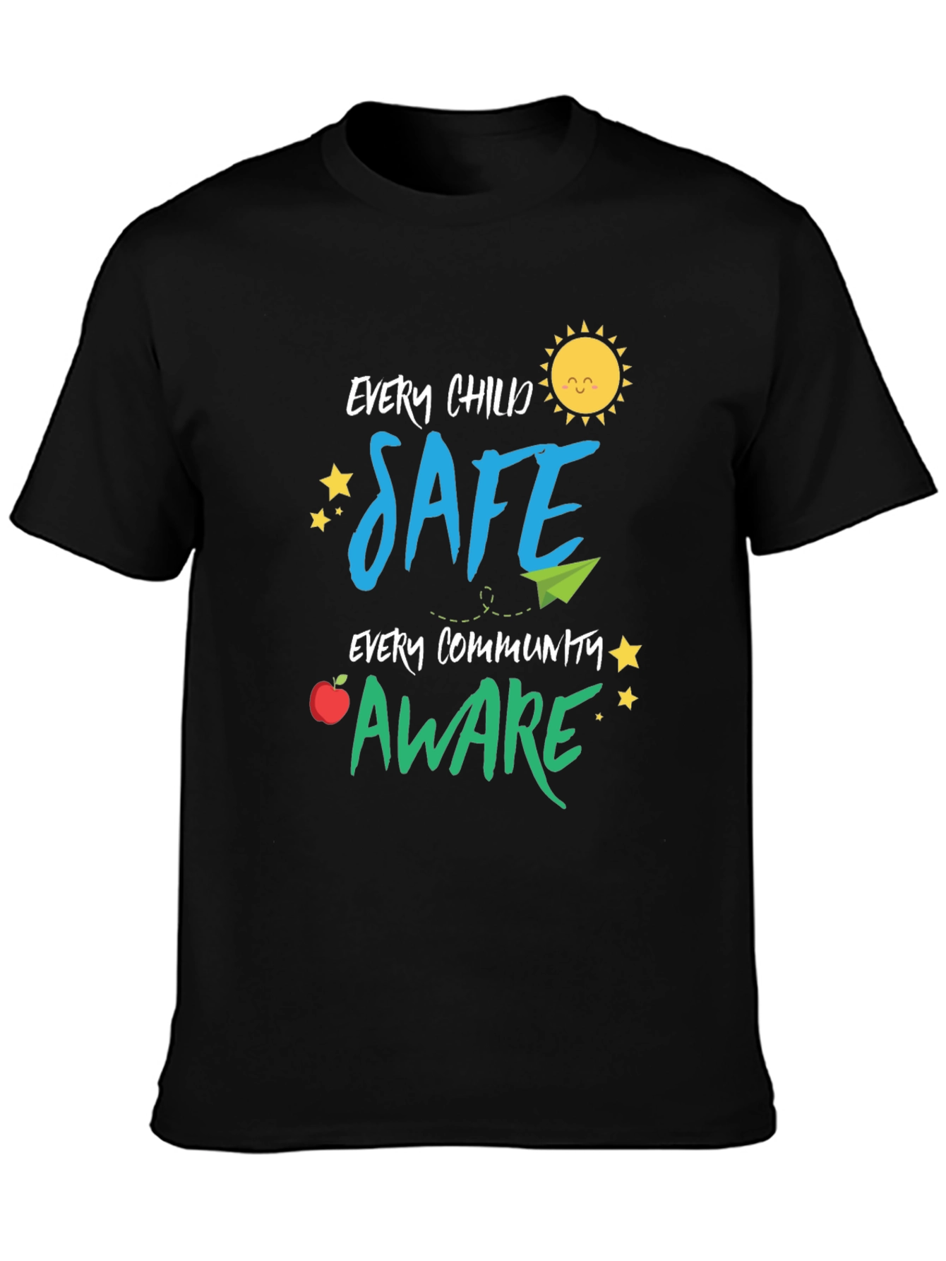 Every Child Safe Aware Graphic T-Shirt