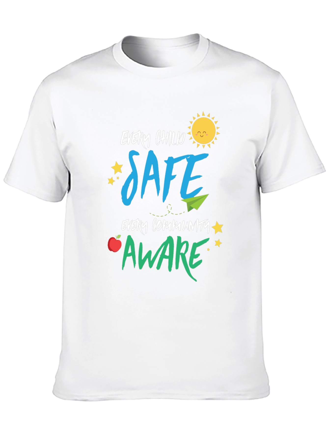 Every Child Safe Aware Graphic T-Shirt
