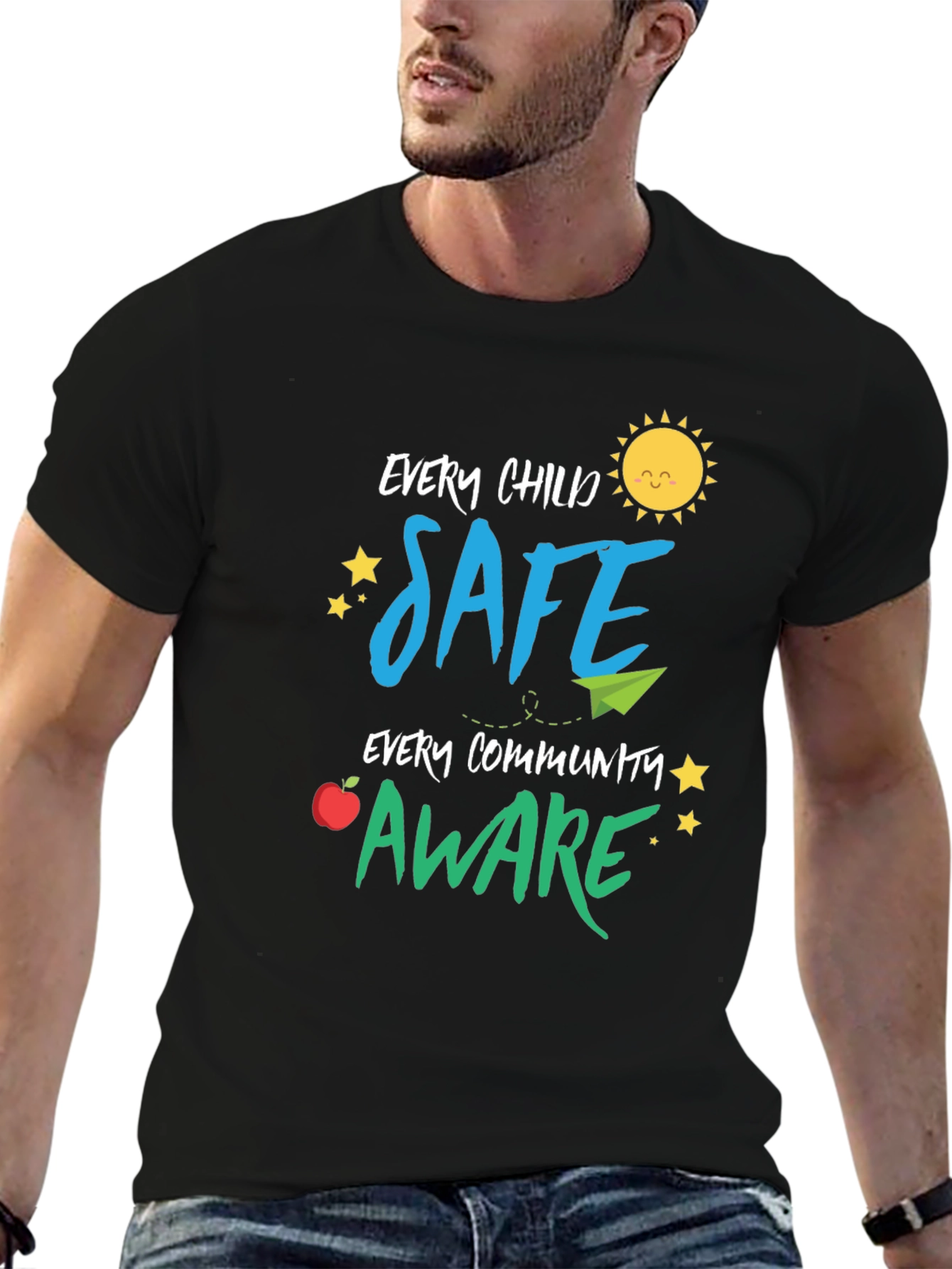 Every Child Safe Aware Graphic T-Shirt