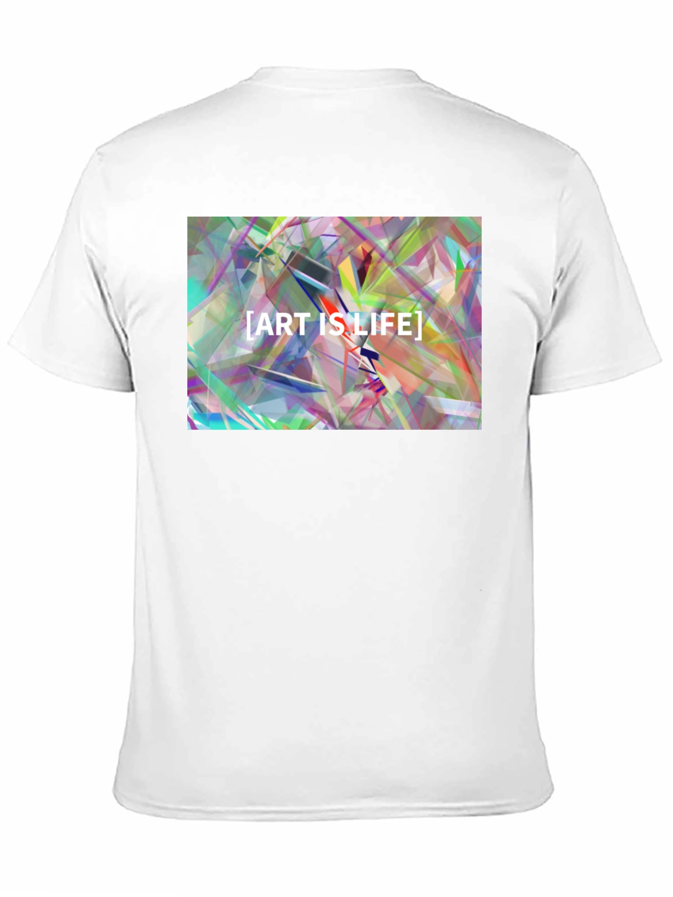 Art is Life Abstract T-Shirt - Modern Graphic Tee