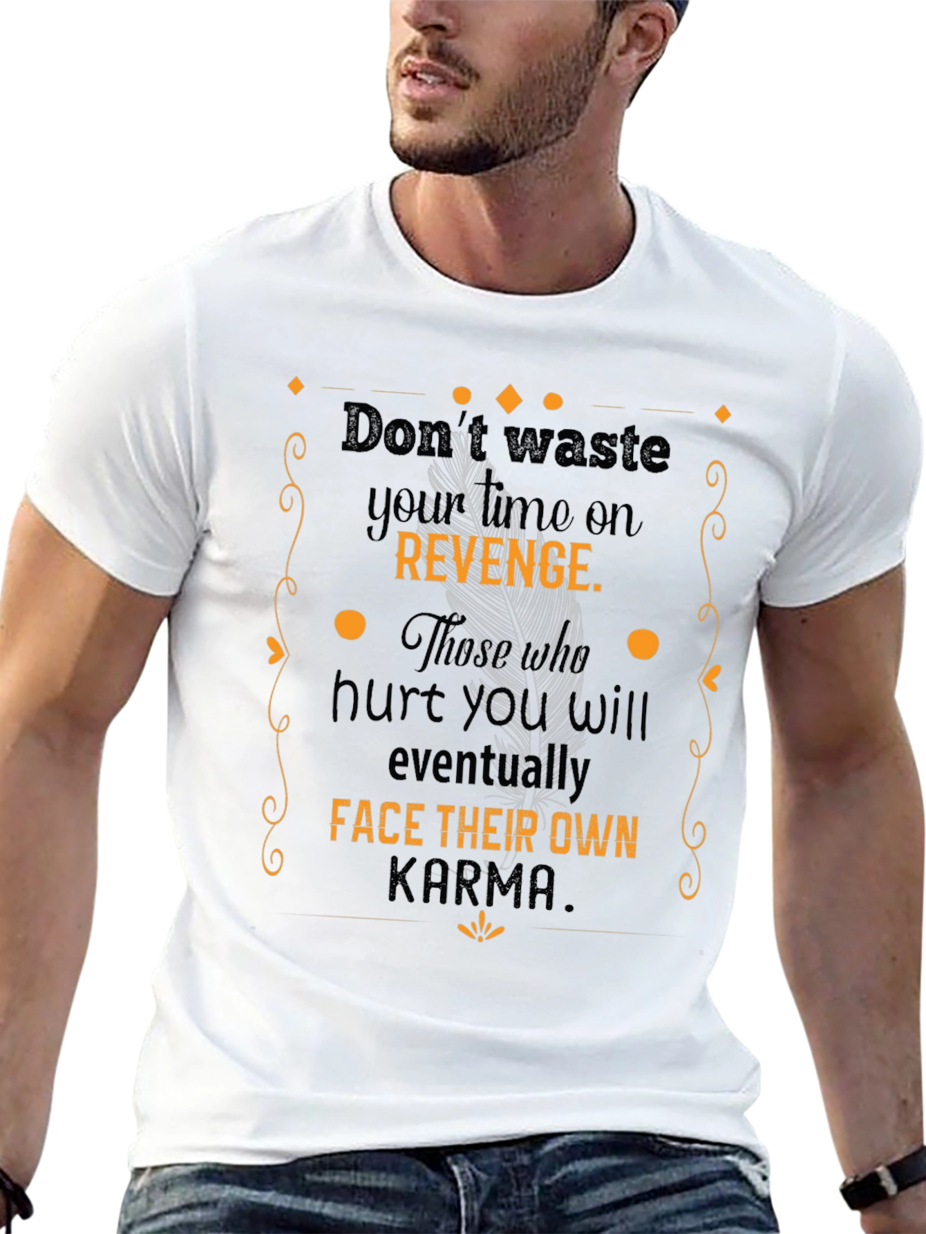 Dont Waste Revenge Karma Graphic T-Shirt