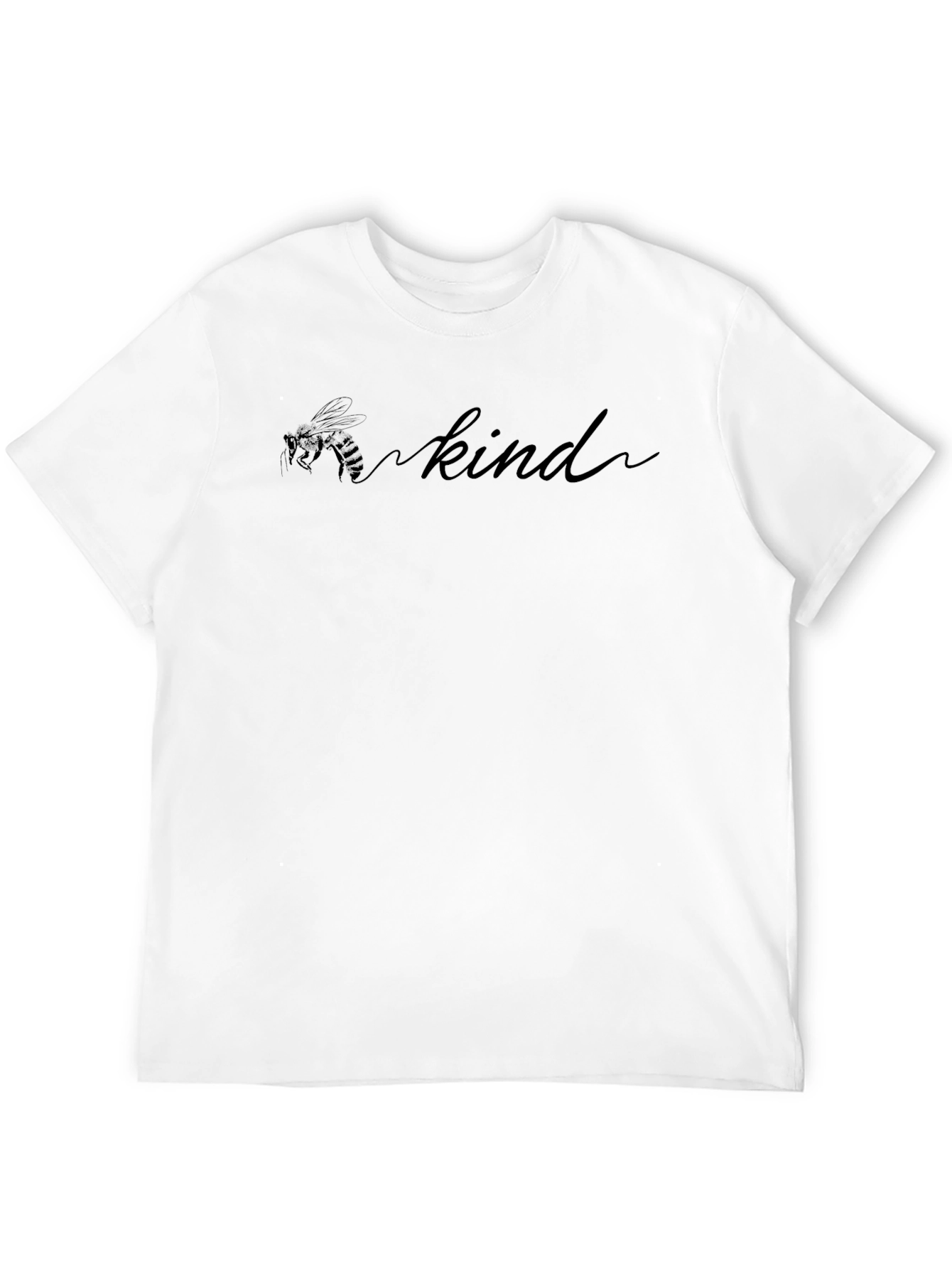 Bee Kind Graphic Tee - Soft Cotton Blend Shirt