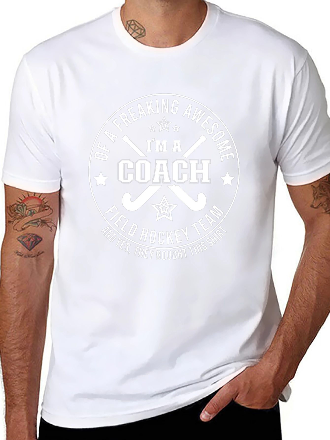 Funny Field Hockey Coach T-Shirt - Awesome Coach Gift