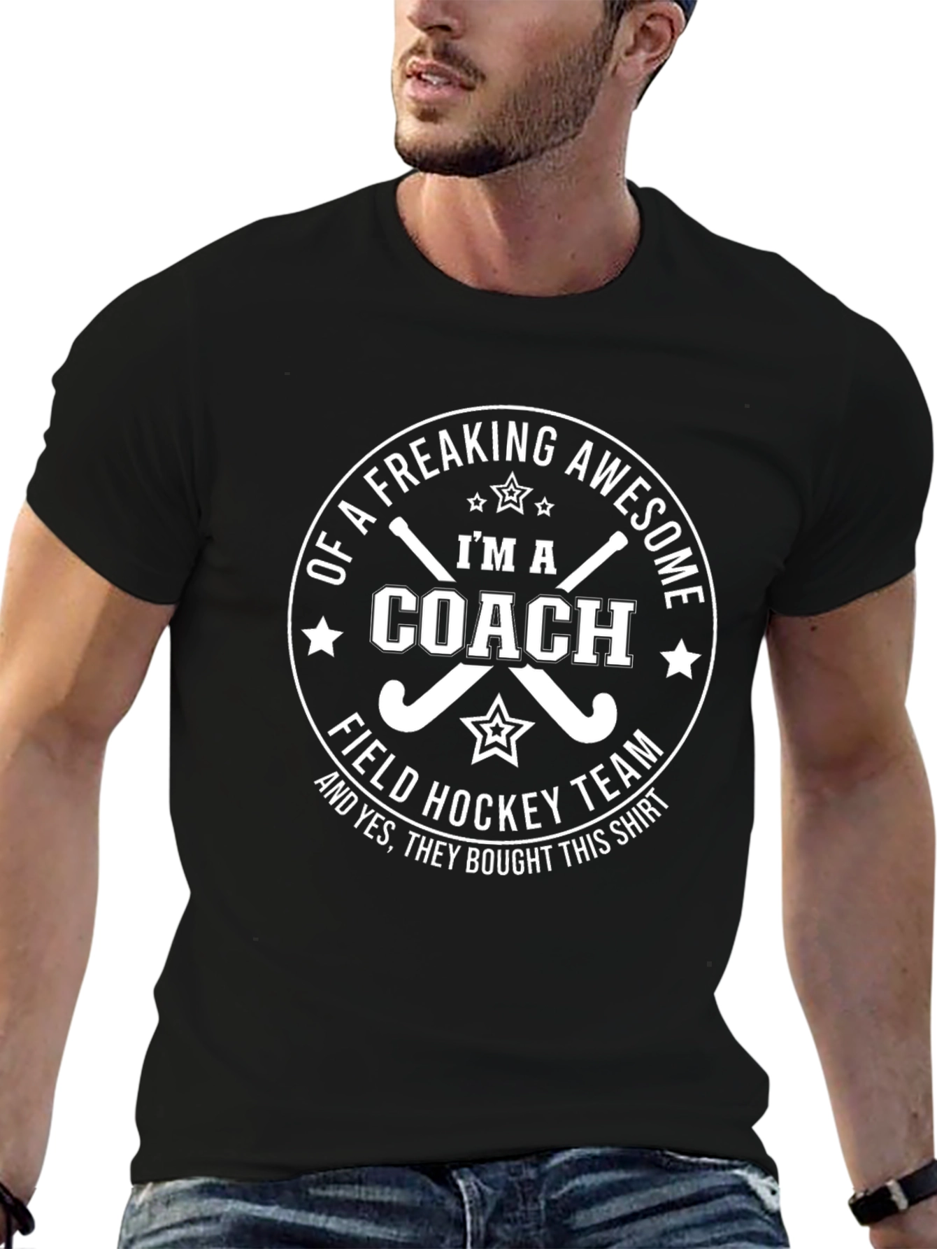 Funny Field Hockey Coach T-Shirt - Awesome Coach Gift