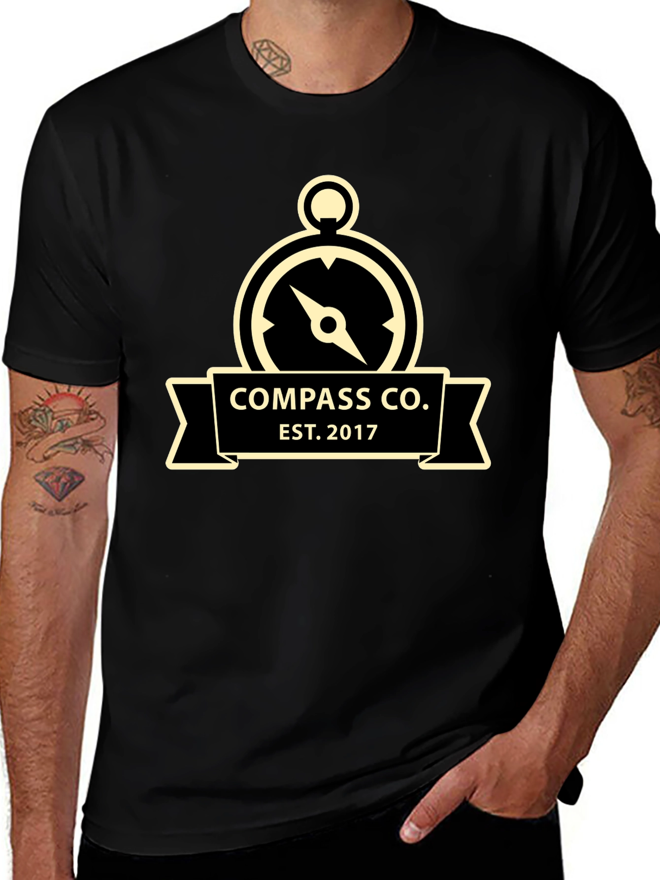 Compass Co. Est. 2017 Graphic T-Shirt