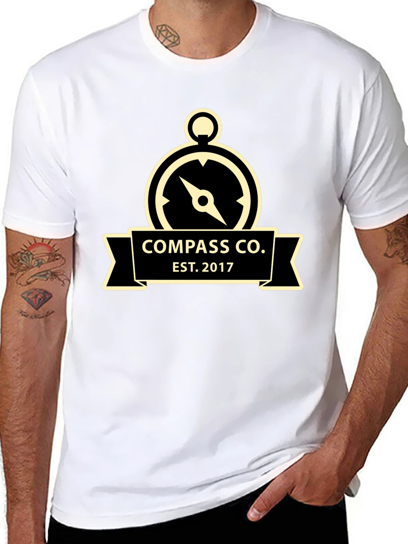 Compass Co. Est. 2017 Graphic T-Shirt