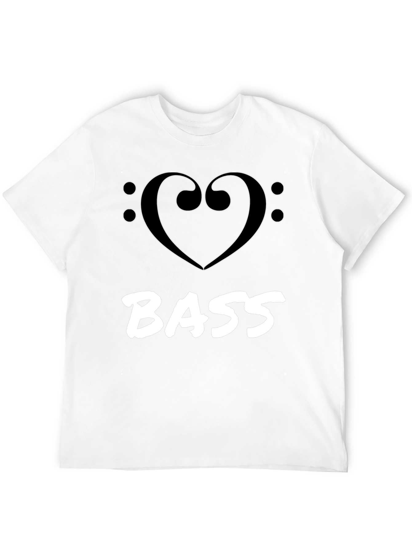 I Heart Bass Graphic Tee