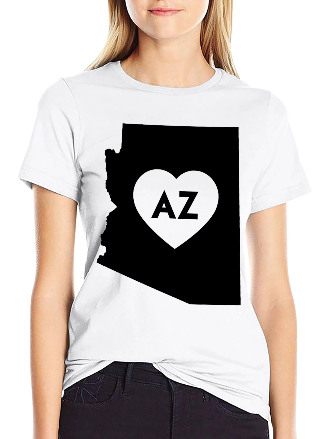 Arizona State Love Heart T-Shirt