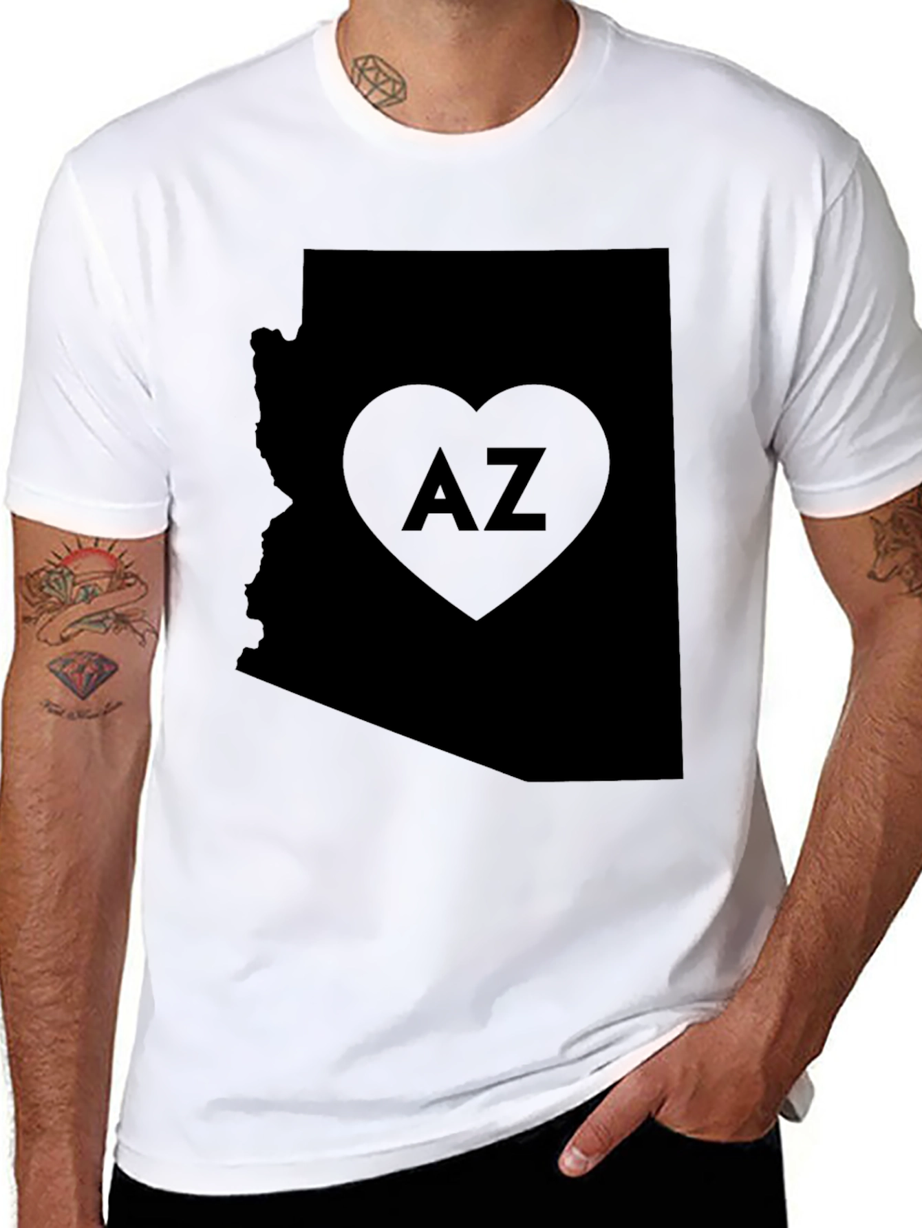 Arizona State Love Heart T-Shirt