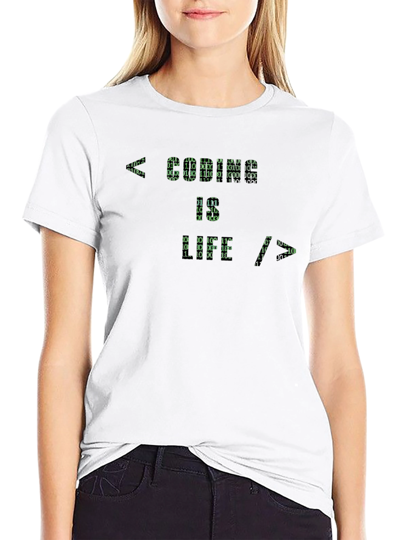 Retro Hacker T-Shirt - Coding Design