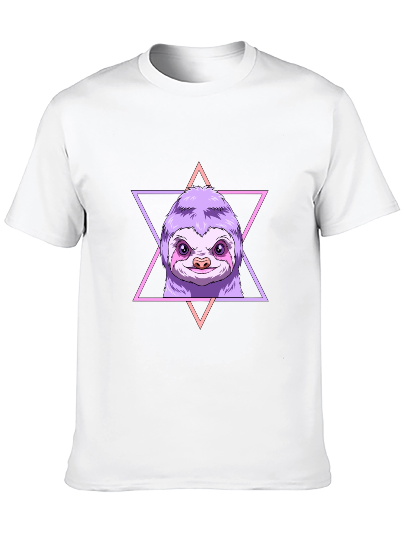 Sloth Graphic Tee - Relaxed Style