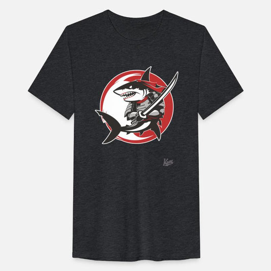Samurai Shark with Sword and Armor