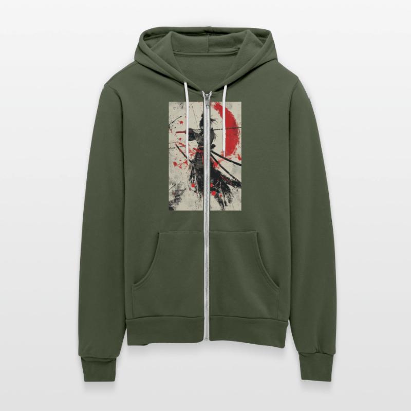 Samurai Spirit in Red and Black