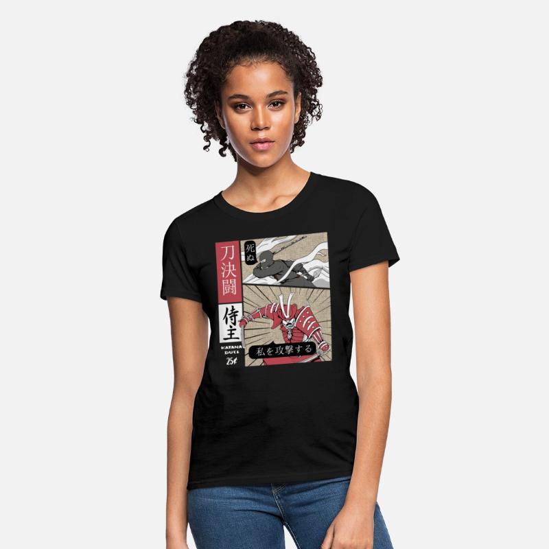 Samurai Vs shinobi Warrior Comic Strip style