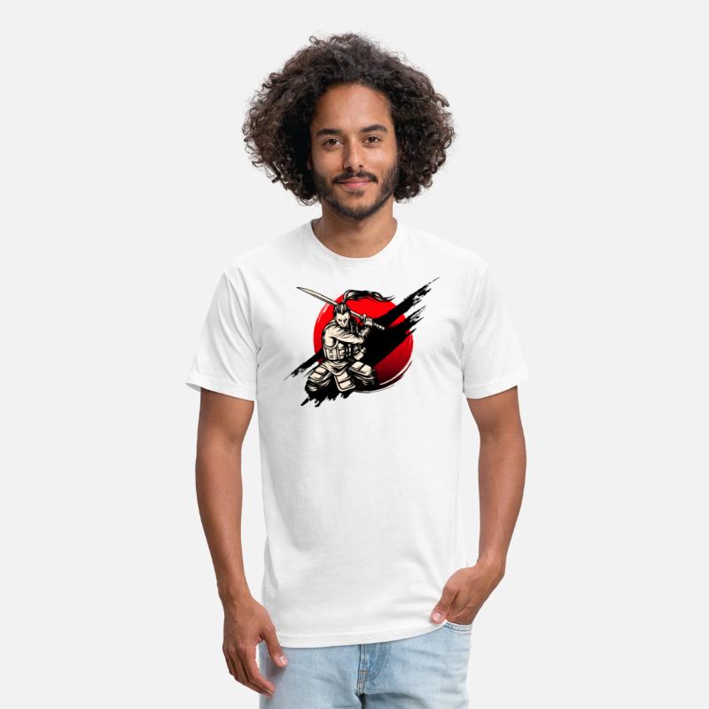 Samurai Warrior Red Sun