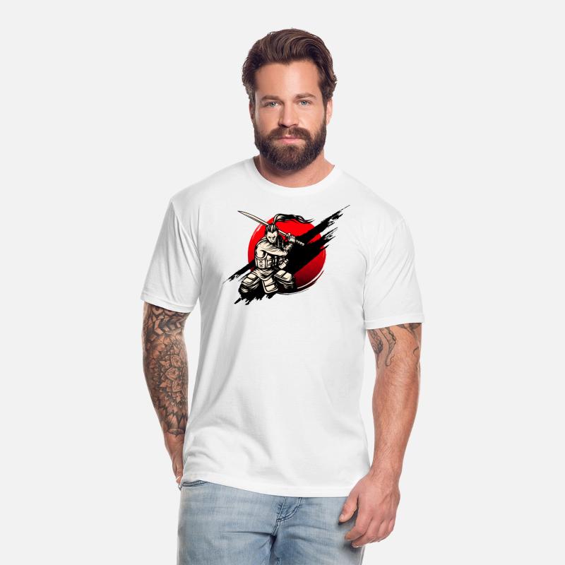 Samurai Warrior Red Sun