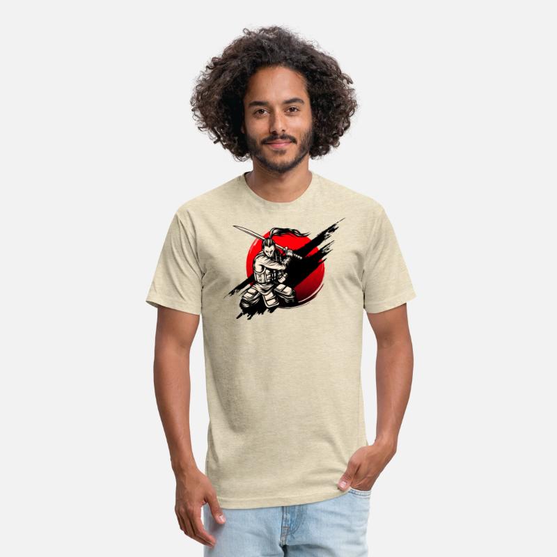 Samurai Warrior Red Sun