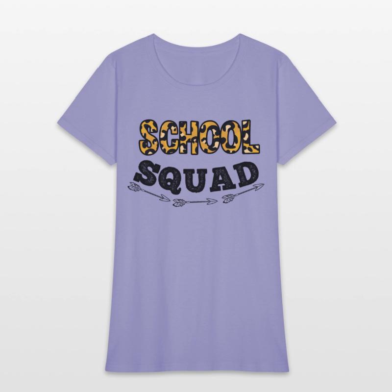 School Squad Leopard Back To School