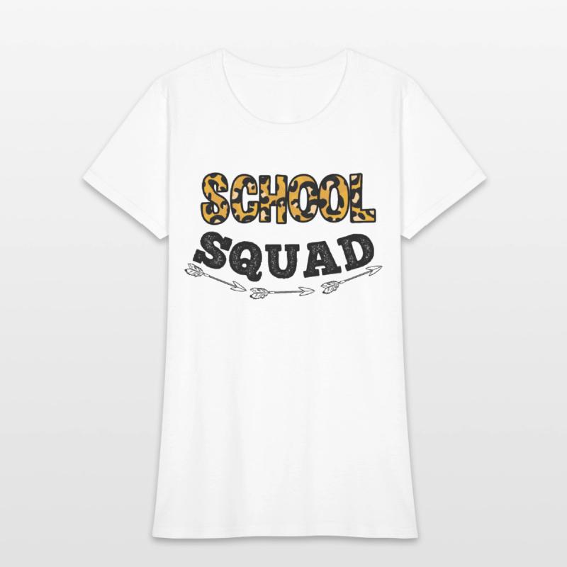 School Squad Leopard Back To School