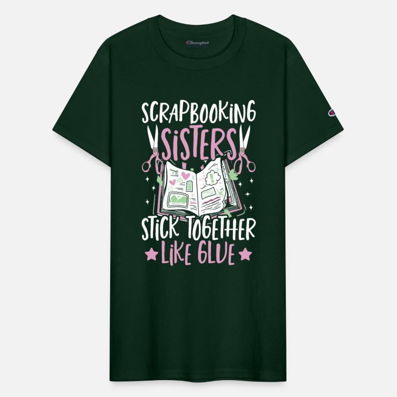 Scrapbooking Sisters Stick Together Like Glue