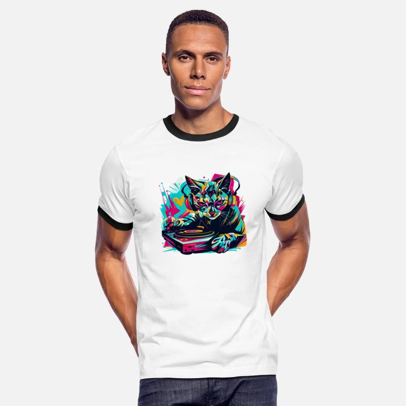 Scratch Master: Cat DJ in 80s Pop Art Explosion