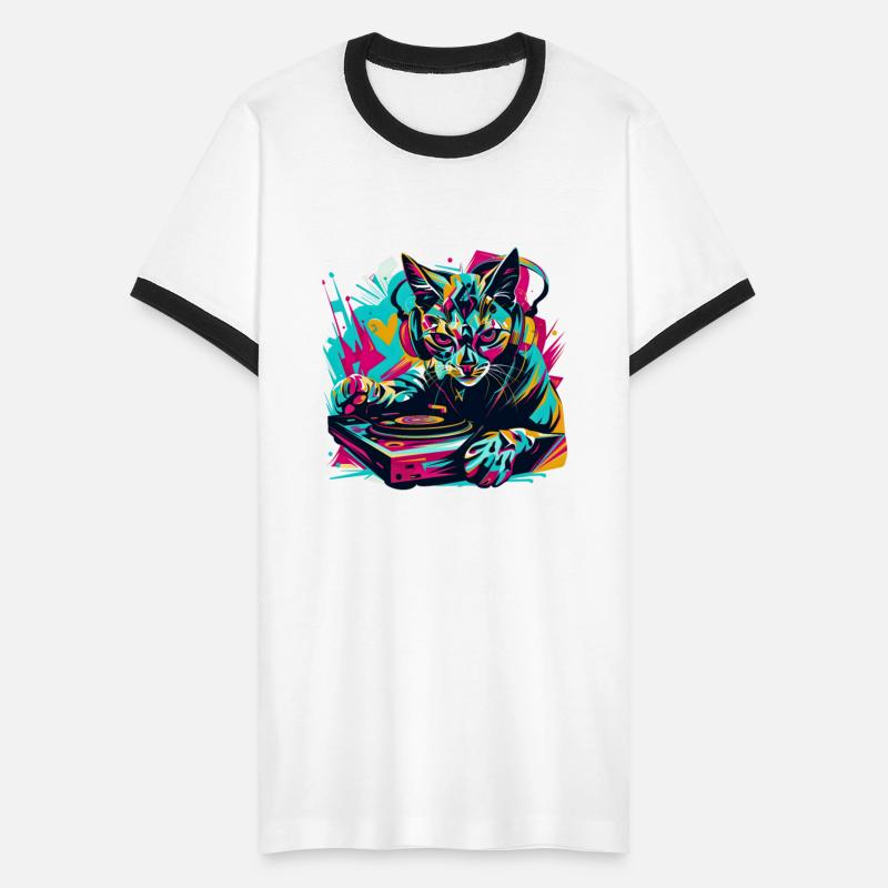 Scratch Master: Cat DJ in 80s Pop Art Explosion