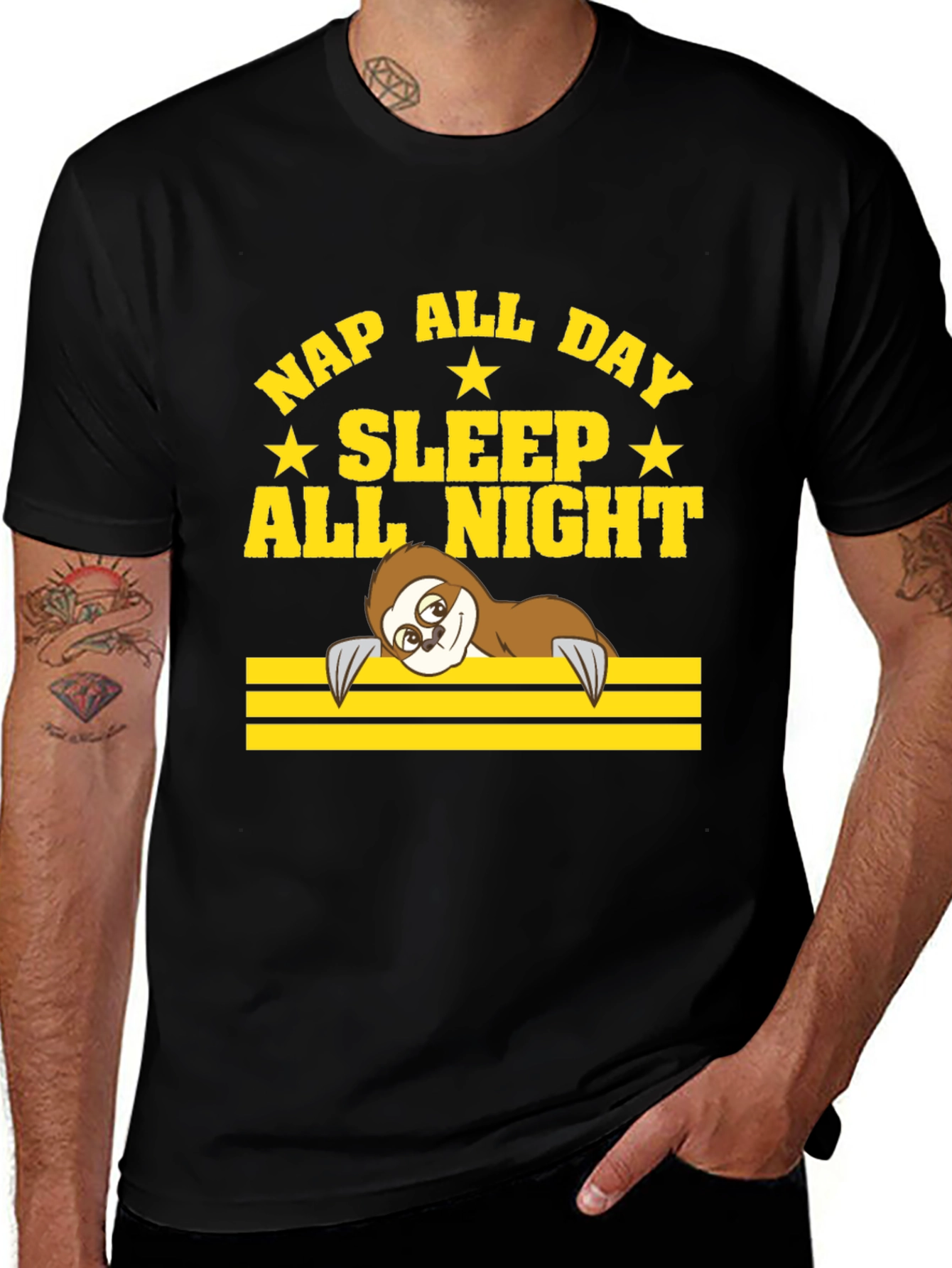 Nap All Day Sloth T-Shirt