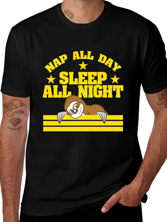 Nap All Day Sloth T-Shirt
