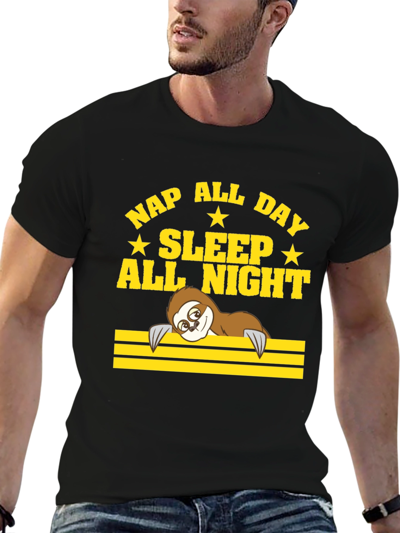 Nap All Day Sloth T-Shirt
