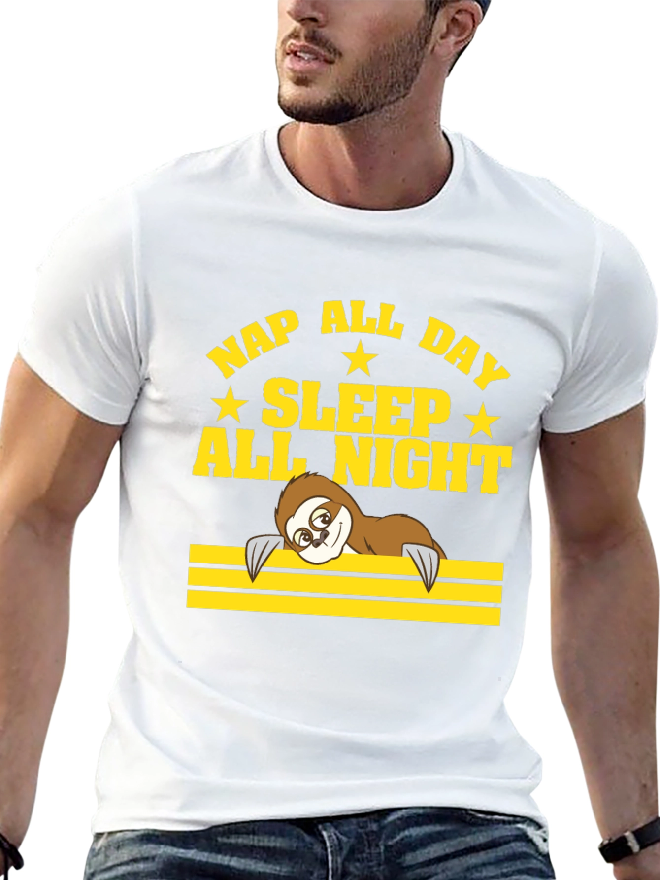 Nap All Day Sloth T-Shirt