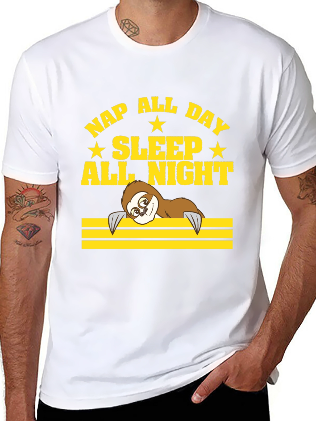 Nap All Day Sloth T-Shirt