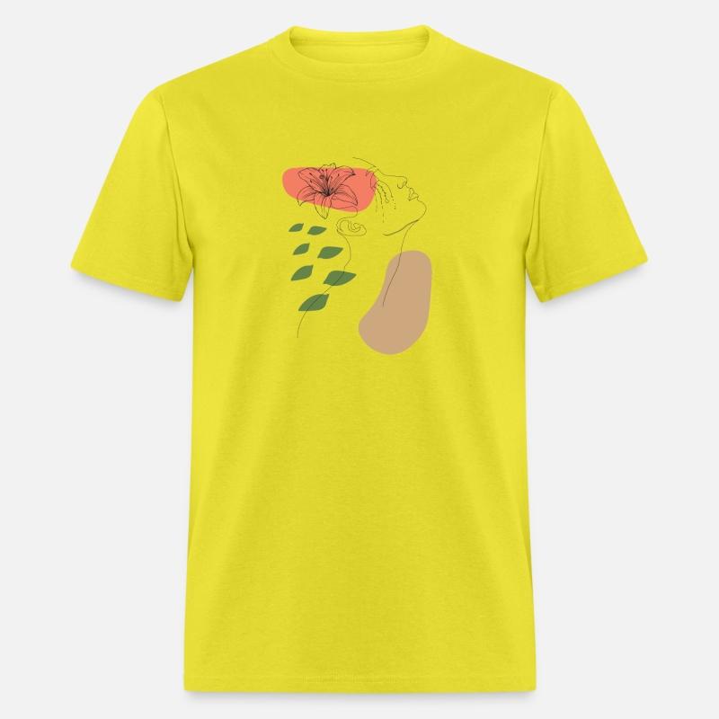 Sensual woman with flower