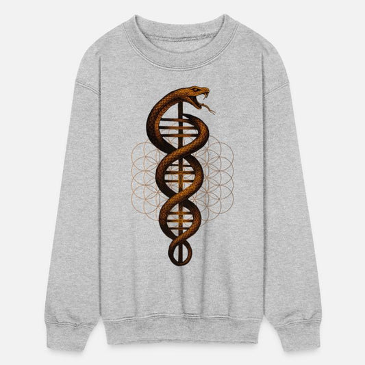 Serpent and Flower of Life Symbol