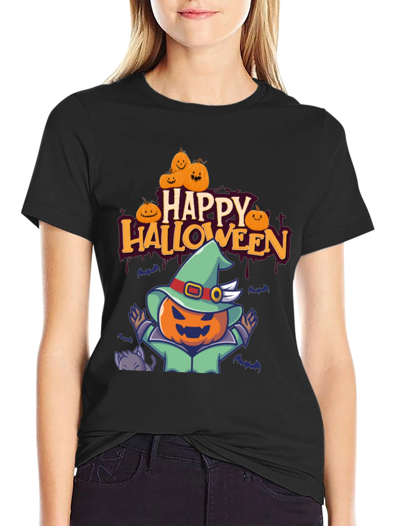 Happy Halloween Pumpkin T-Shirt