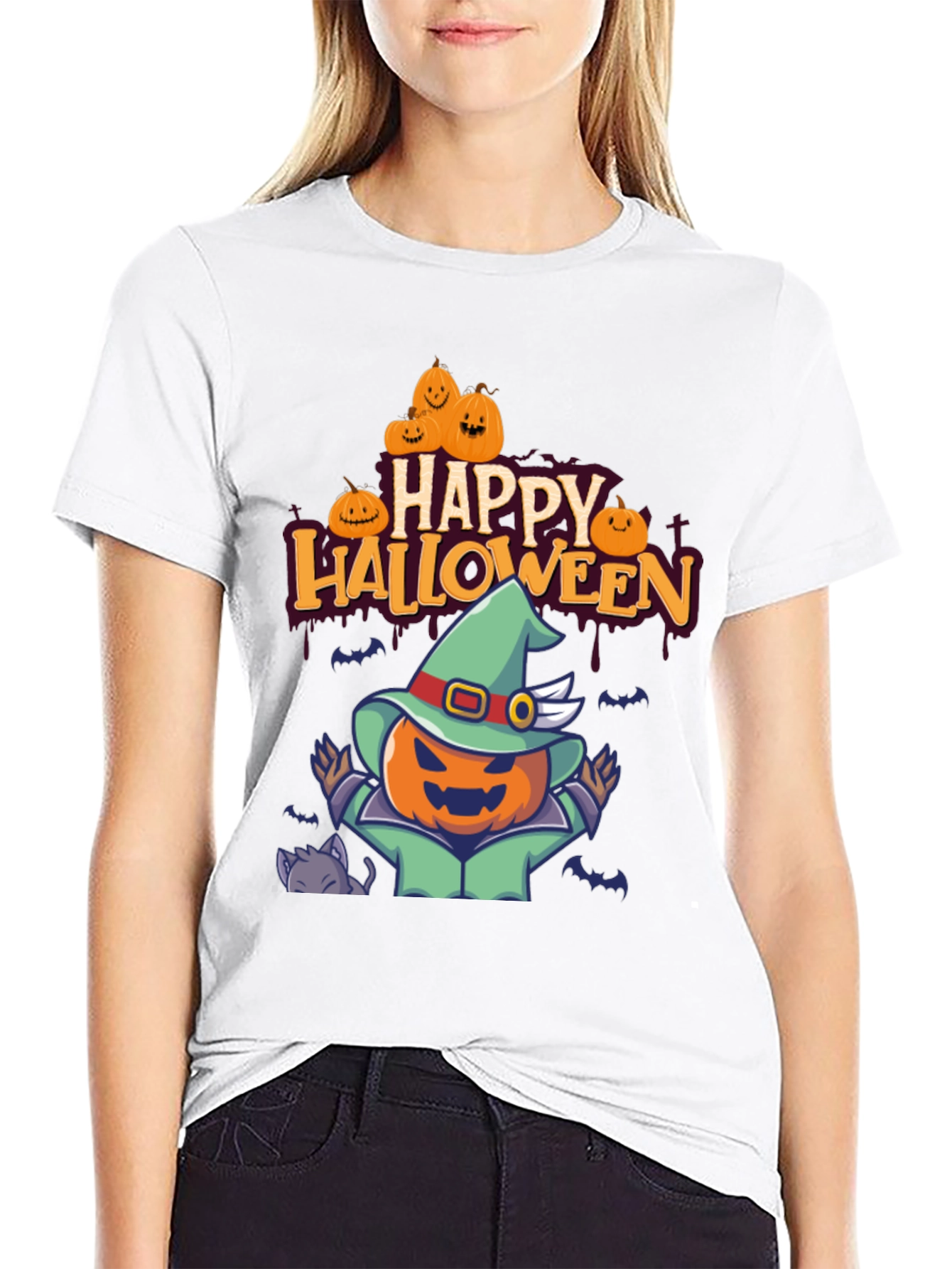 Happy Halloween Pumpkin T-Shirt