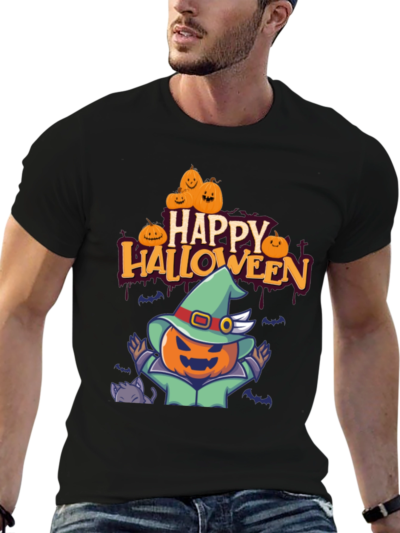 Happy Halloween Pumpkin T-Shirt