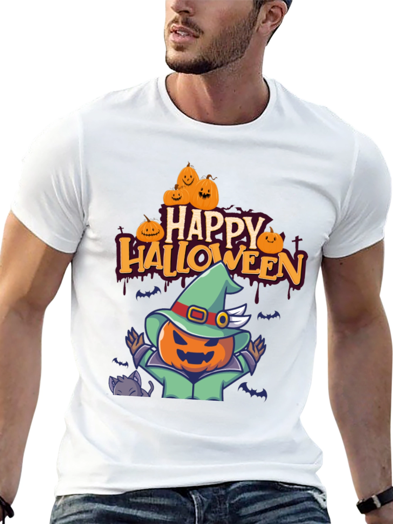 Happy Halloween Pumpkin T-Shirt