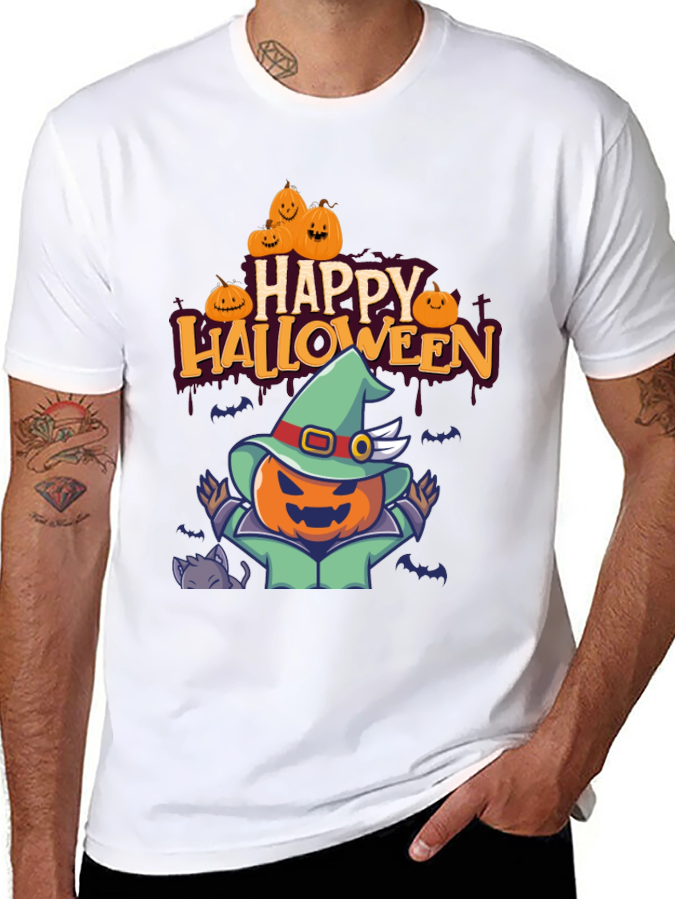 Happy Halloween Pumpkin T-Shirt