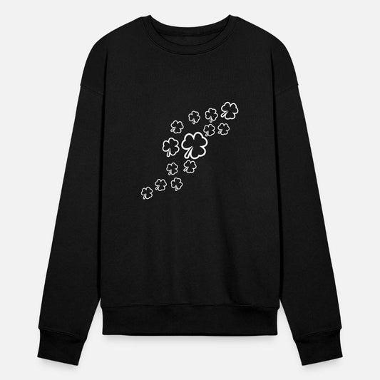 Shamrock Many Trefoil Leaves Green Pattern Cool