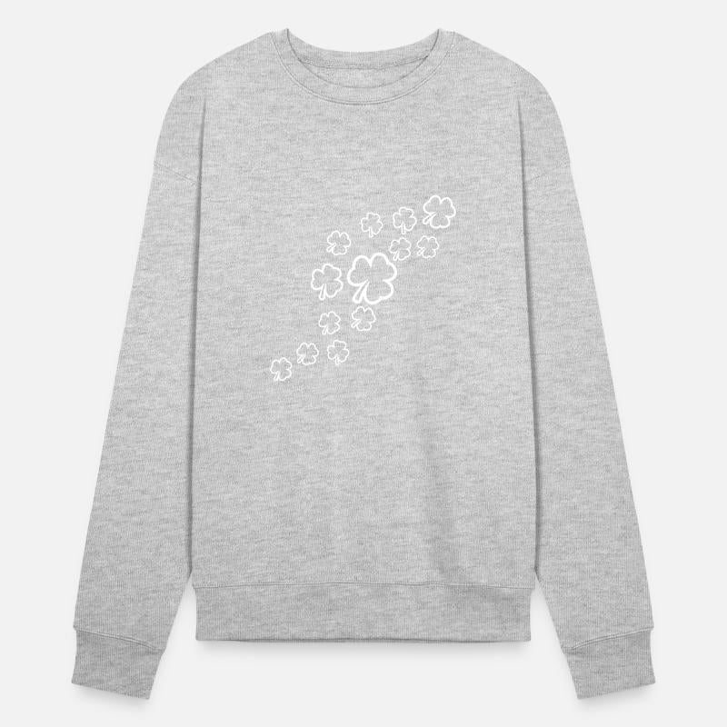 Shamrock Many Trefoil Leaves Green Pattern Cool