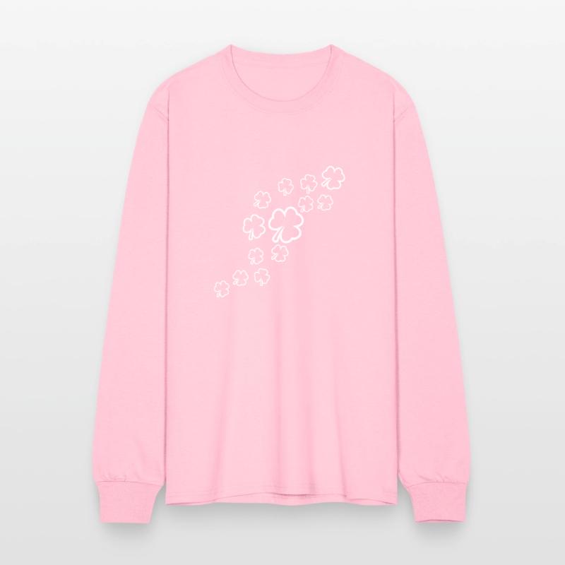 Shamrock Many Trefoil Leaves Green Pattern Cool