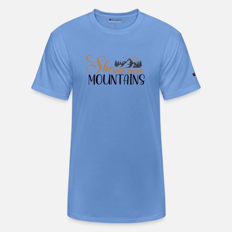 She will move mountains