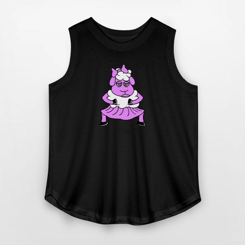 Sheep Girl Woman Female Pretty Tired Dancing Skirt