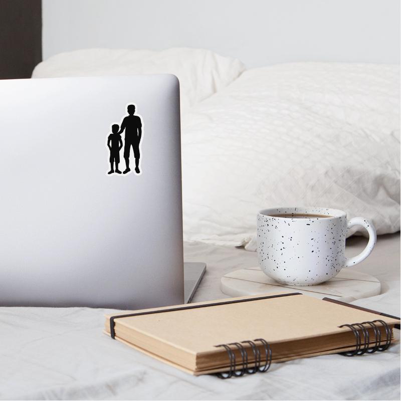 Siblings silhouette big brother