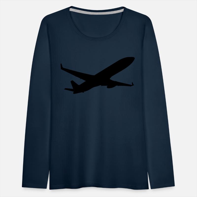 Silhouette Jet Plane Graphic