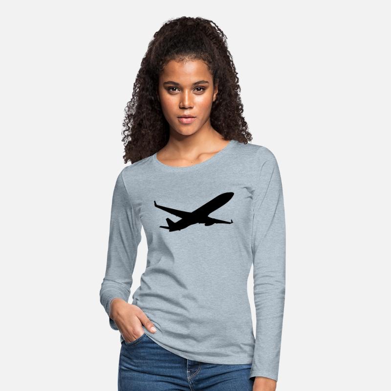 Silhouette Jet Plane Graphic