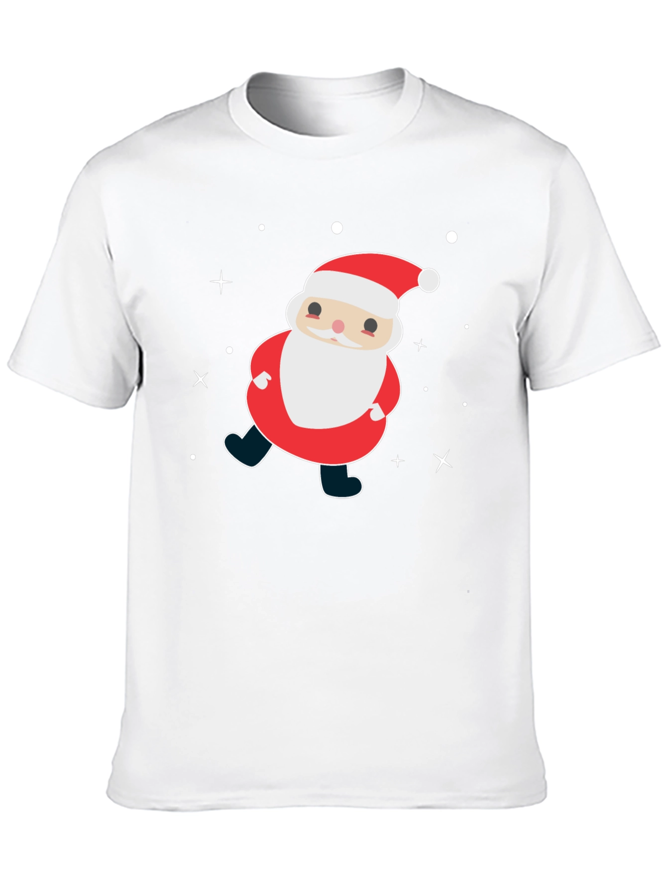 Cute Santa Graphic T-Shirt