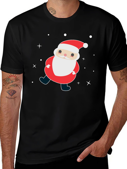 Cute Santa Graphic T-Shirt